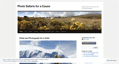 Desktop Screenshot of photosafaris.wordpress.com