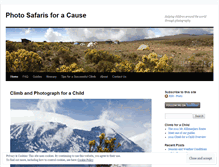 Tablet Screenshot of photosafaris.wordpress.com