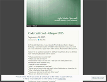 Tablet Screenshot of gordonmcmahon.wordpress.com