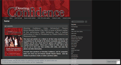 Desktop Screenshot of directingconfidence.wordpress.com