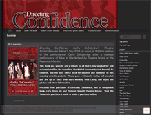 Tablet Screenshot of directingconfidence.wordpress.com