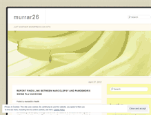 Tablet Screenshot of murrar26.wordpress.com