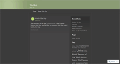 Desktop Screenshot of dasblob.wordpress.com