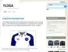 Tablet Screenshot of flogareunion2011.wordpress.com