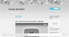 Desktop Screenshot of lucasamorimmusic.wordpress.com