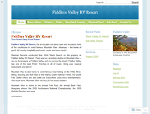 Tablet Screenshot of fiddlersvalley.wordpress.com