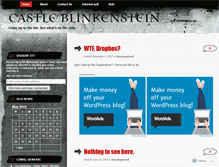 Tablet Screenshot of castleblinkenstein.wordpress.com