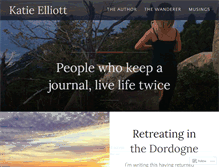 Tablet Screenshot of katiemelliott.wordpress.com