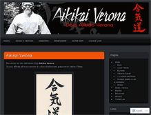 Tablet Screenshot of aikikaiverona.wordpress.com