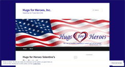 Desktop Screenshot of hugsforheroesinc.wordpress.com