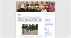 Desktop Screenshot of kahvakuulaharjoittelu.wordpress.com