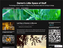 Tablet Screenshot of dadarren.wordpress.com