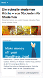 Mobile Screenshot of kochendestudenten.wordpress.com