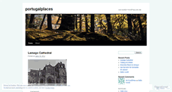Desktop Screenshot of portugalplaces.wordpress.com