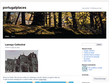 Tablet Screenshot of portugalplaces.wordpress.com