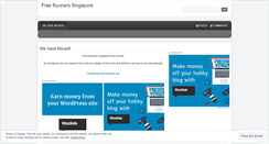 Desktop Screenshot of freerunnerssg.wordpress.com