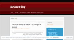 Desktop Screenshot of jubiteca.wordpress.com