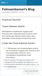 Mobile Screenshot of fatmaambarsari.wordpress.com