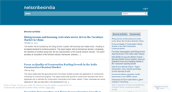 Desktop Screenshot of netscribesindia.wordpress.com