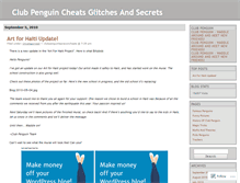 Tablet Screenshot of clubpenguinlepraconcheats.wordpress.com