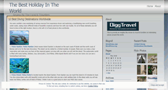 Desktop Screenshot of diggtravel.wordpress.com