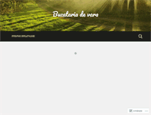 Tablet Screenshot of bucatariadevara.wordpress.com