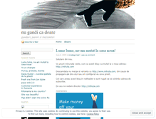 Tablet Screenshot of mihuta.wordpress.com