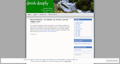 Desktop Screenshot of drinkdeeply.wordpress.com