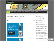 Tablet Screenshot of comicopia.wordpress.com