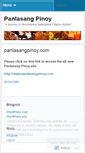 Mobile Screenshot of panlasangpinoy.wordpress.com