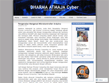 Tablet Screenshot of dharmaatmaja.wordpress.com