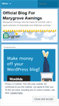 Mobile Screenshot of marygroveawnings.wordpress.com