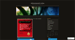 Desktop Screenshot of deficienciamental.wordpress.com