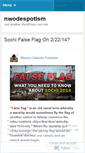 Mobile Screenshot of nwodespotism.wordpress.com