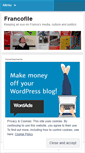 Mobile Screenshot of francofile.wordpress.com