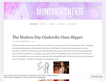 Tablet Screenshot of montysmoments.wordpress.com