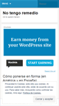 Mobile Screenshot of notengoremedio.wordpress.com