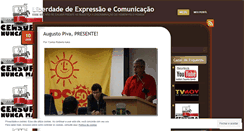 Desktop Screenshot of liberdadexpressaoecomunicacao.wordpress.com