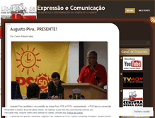 Tablet Screenshot of liberdadexpressaoecomunicacao.wordpress.com