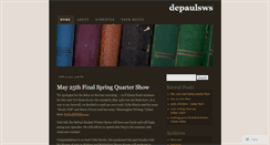 Desktop Screenshot of depaulsws.wordpress.com