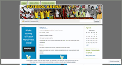 Desktop Screenshot of futebolarena.wordpress.com