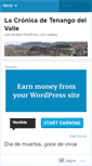 Mobile Screenshot of cronicadetenangodelvalle.wordpress.com