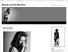Tablet Screenshot of beautyandthebassline.wordpress.com
