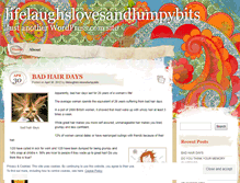 Tablet Screenshot of lifelaughslovesandlumpybits.wordpress.com