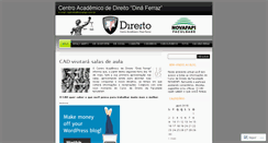 Desktop Screenshot of cadireitonovafapi.wordpress.com