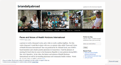 Desktop Screenshot of briandailyabroad.wordpress.com