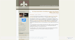 Desktop Screenshot of joannakong8.wordpress.com