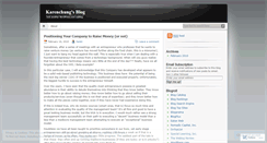 Desktop Screenshot of karenchung.wordpress.com