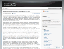 Tablet Screenshot of karenchung.wordpress.com