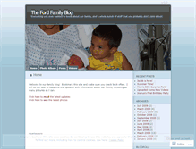 Tablet Screenshot of familyford.wordpress.com